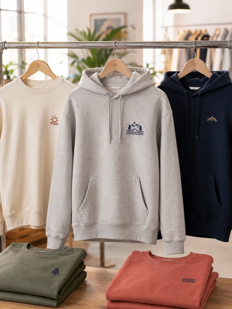 Custom hoodies and sweatshirts for Basingstoke teams and events