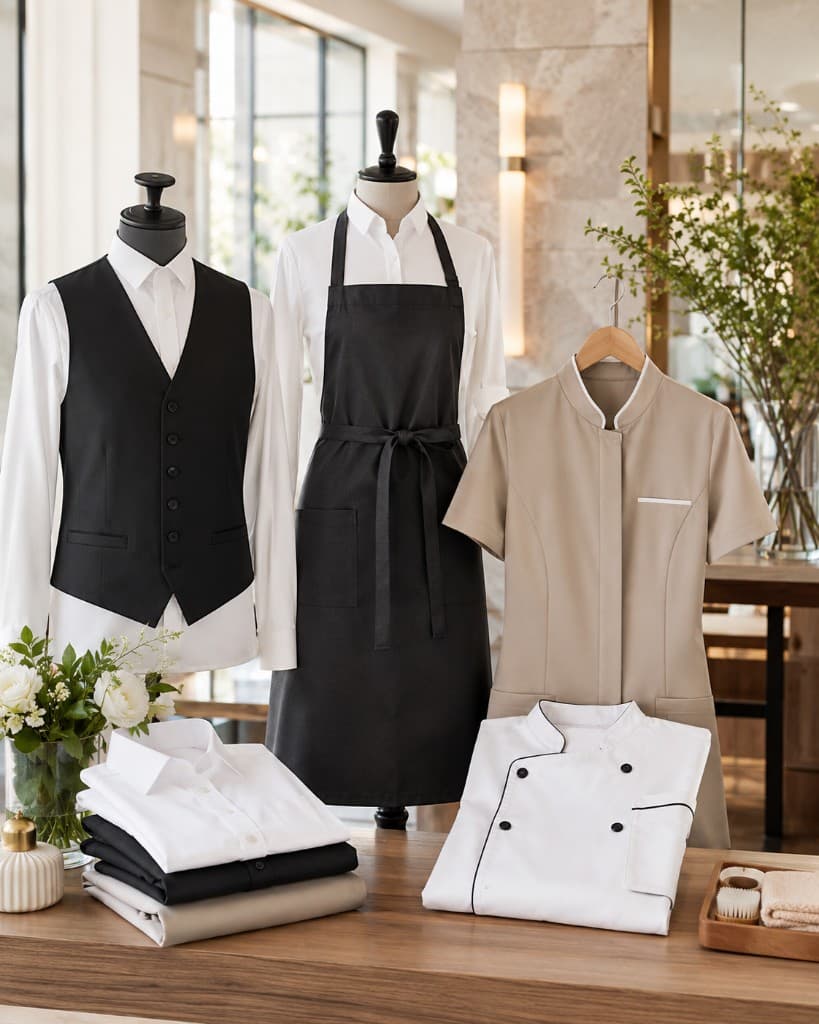 Hospitality uniforms and branded clothing for Hampshire venues