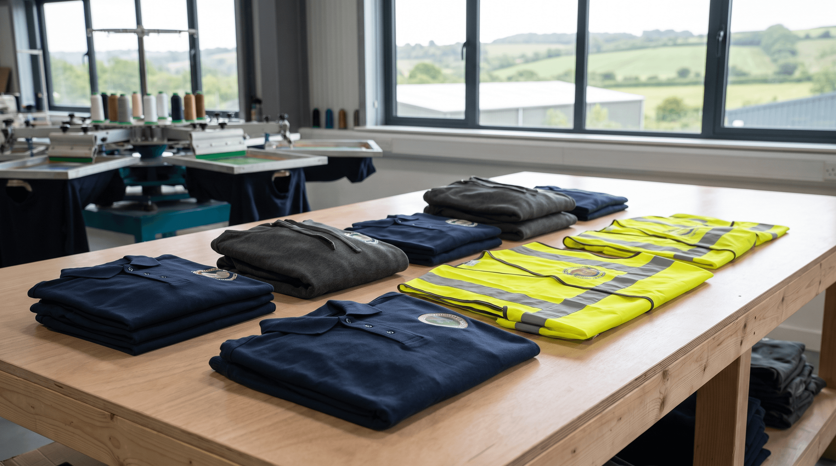 Custom workwear and t-shirt printing for Basingstoke and Hampshire businesses