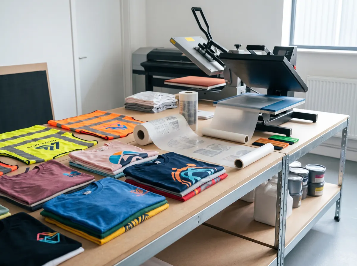 T-shirt printing and branded hi-vis workwear for Basingstoke businesses